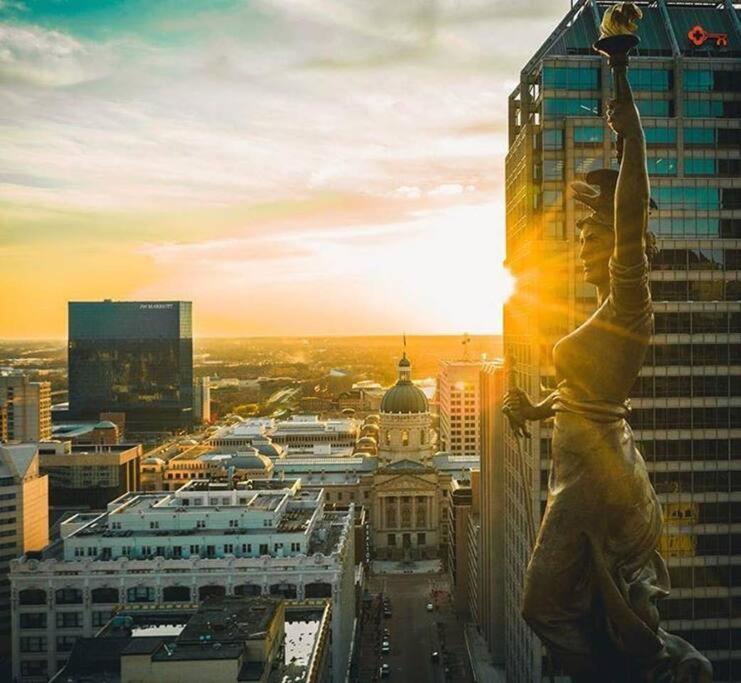 Cozysuites L 1Br, Monument Circle, Indy Indianapolis Exterior foto